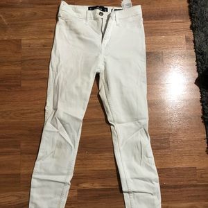 Hollister White Skinny Jeans Size 1R
